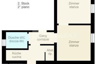 Bozen: komplett sanierte 2-Zimmer-Wohnung in Gries mit traumhafter Aussicht über die Stadt zu verkaufen